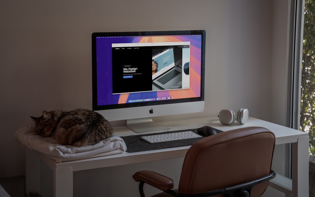 Modern stylish website mockups